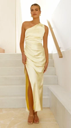 Jenna Maxi Dress - Yellow
