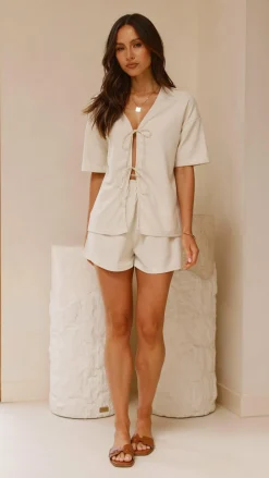 Jeremy Waffle Set - Beige