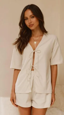 Jeremy Waffle Set - Beige