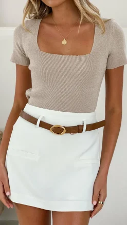 Jessica Skort - White