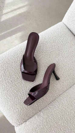 Joey Heel - Mulberry Patent
