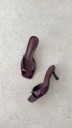 Joey Heel - Mulberry Patent