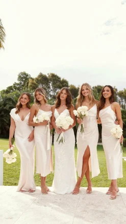 Josephina Midi Dress - Champagne