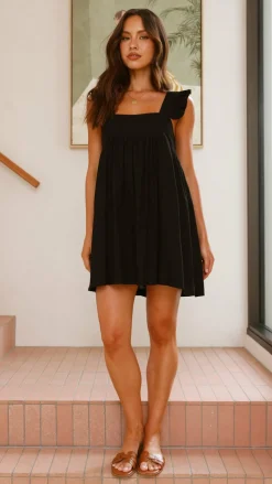 Josifine Mini Dress - Black