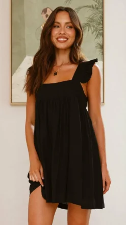 Josifine Mini Dress - Black