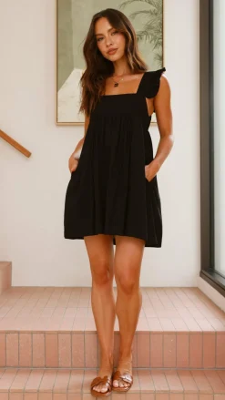 Josifine Mini Dress - Black