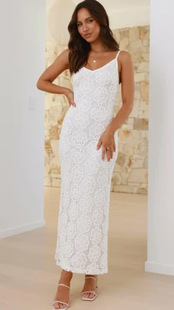 Kaden Maxi Dress - White