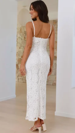 Kaden Maxi Dress - White