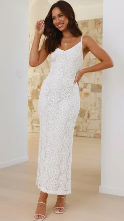 Kaden Maxi Dress - White
