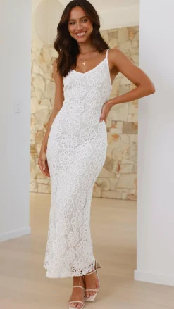 Kaden Maxi Dress - White