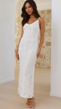 Kaden Maxi Dress - White