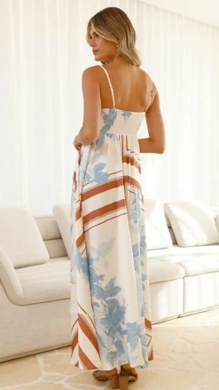 Kaethe Maxi Dress - Amore Print