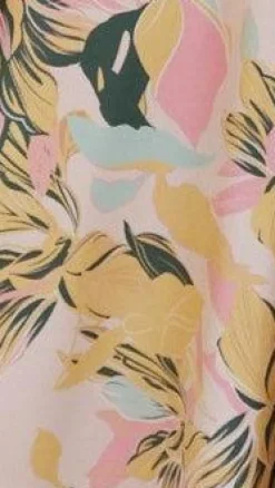 Kaethe Maxi Dress - Beige/Lilac