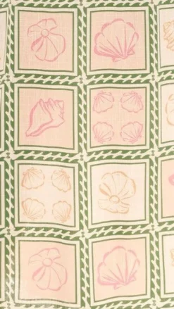 Kalida Maxi Dress - Coastal Print