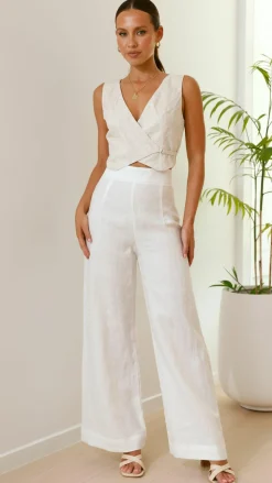 Karah Pants - White