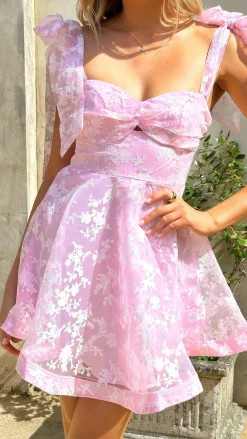 Karis Mini Dress - Blush