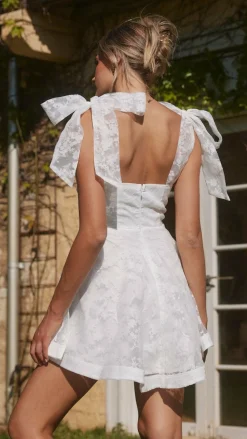 Karis Mini Dress - White