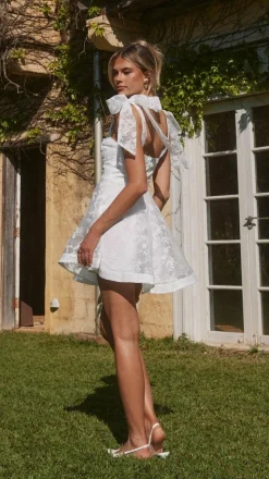 Karis Mini Dress - White