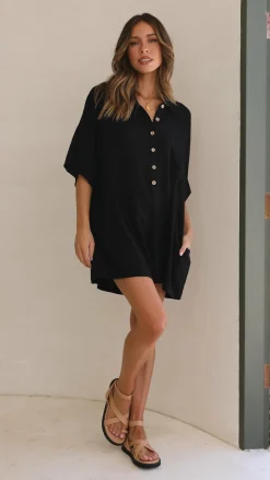 Keely Playsuit - Black