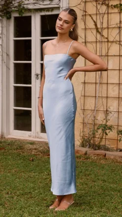 Keira Maxi Dress - Baby Blue