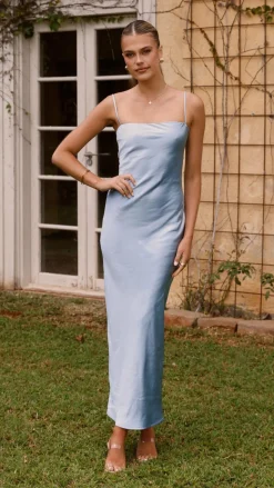 Keira Maxi Dress - Baby Blue