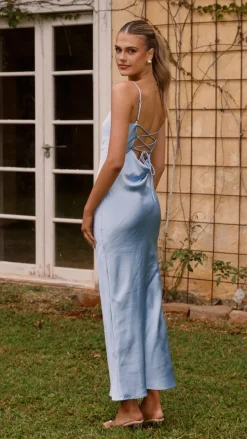 Keira Maxi Dress - Baby Blue