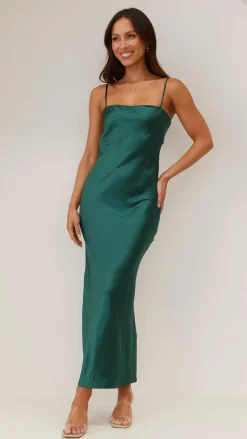 Keira Maxi Dress - Emerald
