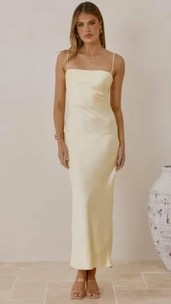 Keira Maxi Dress - Yellow