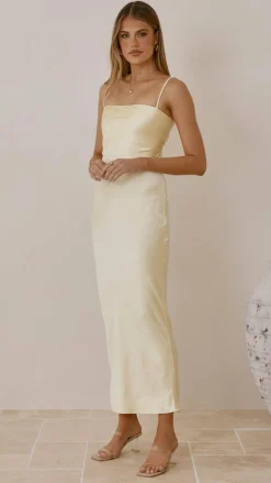 Keira Maxi Dress - Yellow