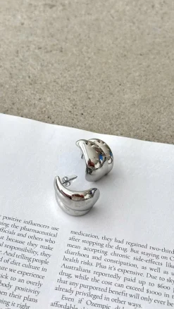 Kiara Earrings - Silver