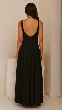 Kora Maxi Dress - Black