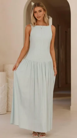 Kora Maxi Dress - Blue