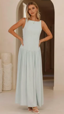 Kora Maxi Dress - Blue