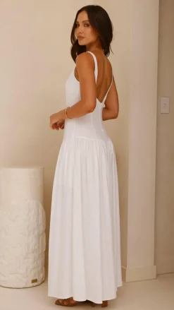 Kora Maxi Dress - White