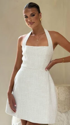 Kristen Mini Dress - Cream