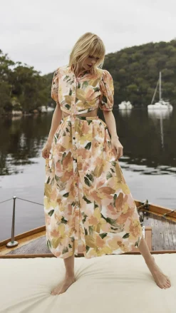 Kylo Midi Dress - Mallorca Floral
