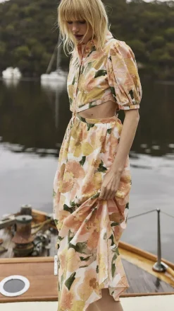 Kylo Midi Dress - Mallorca Floral