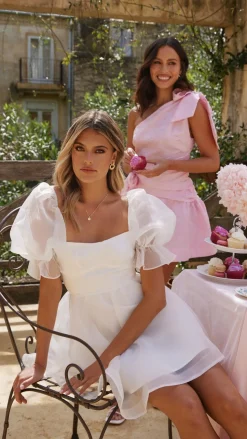 Lakeithia Mini Dress - White