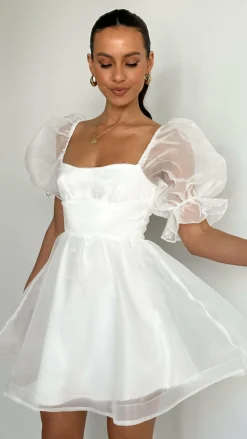 Lakeithia Mini Dress - White