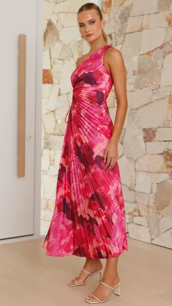 Laken Maxi Dress - Pink Floral