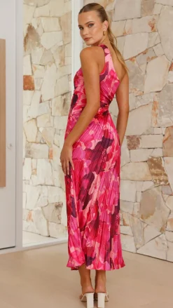 Laken Maxi Dress - Pink Floral