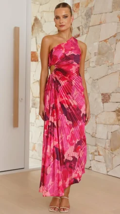 Laken Maxi Dress - Pink Floral
