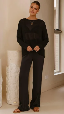 Lakoa Knit Top - Black