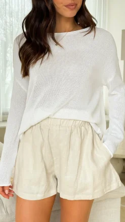 Lakoa Knit Top - White