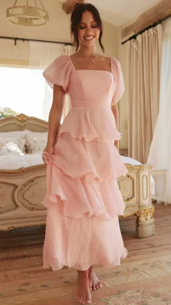 Lanelle Maxi Dress - Pink