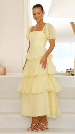 Lanelle Maxi Dress - Yellow