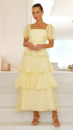 Lanelle Maxi Dress - Yellow