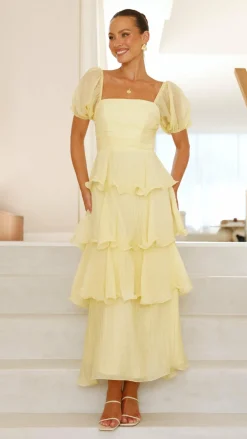 Lanelle Maxi Dress - Yellow