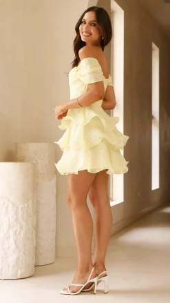 Lanelle Mini Dress - Yellow