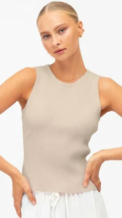 Laney Tank - Beige